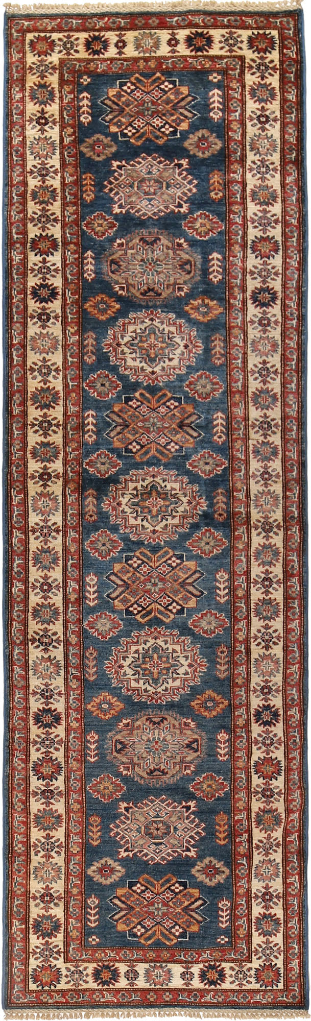 3' x 10' Super Kazak Runner Rug