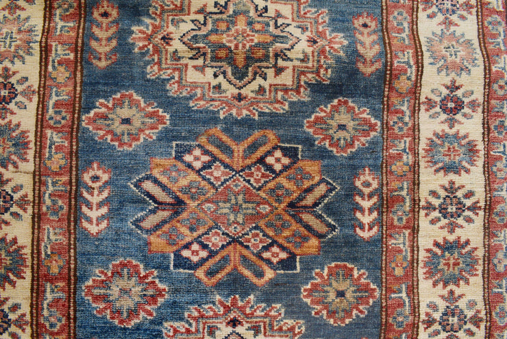 3' x 10' Super Kazak Runner Rug