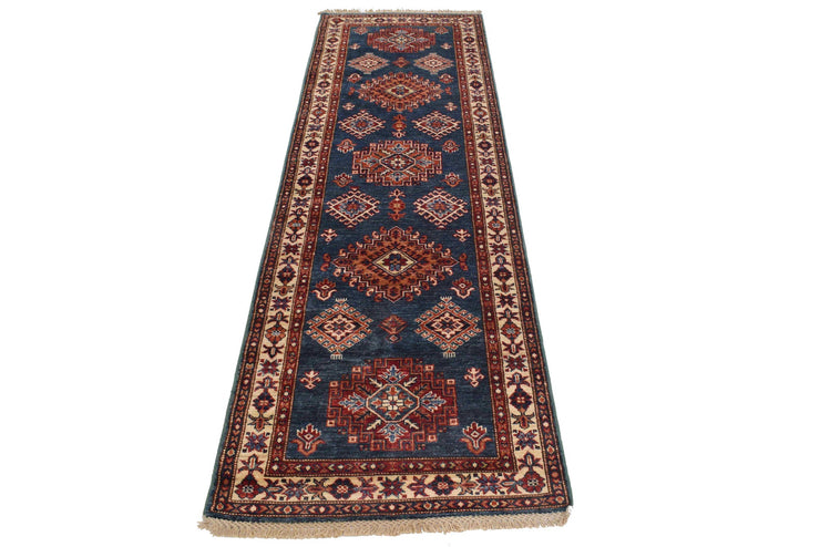 3' x 8' Super Kazak Runner Rug