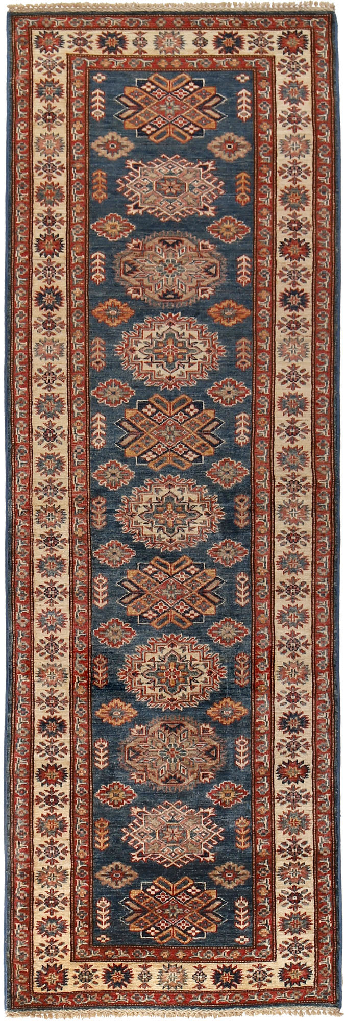 3' x 10' Super Kazak Runner Rug