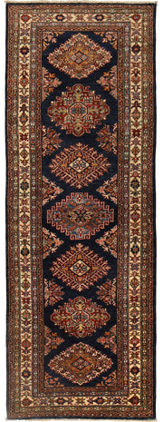 3' x 8' Super Kazak Runner Rug