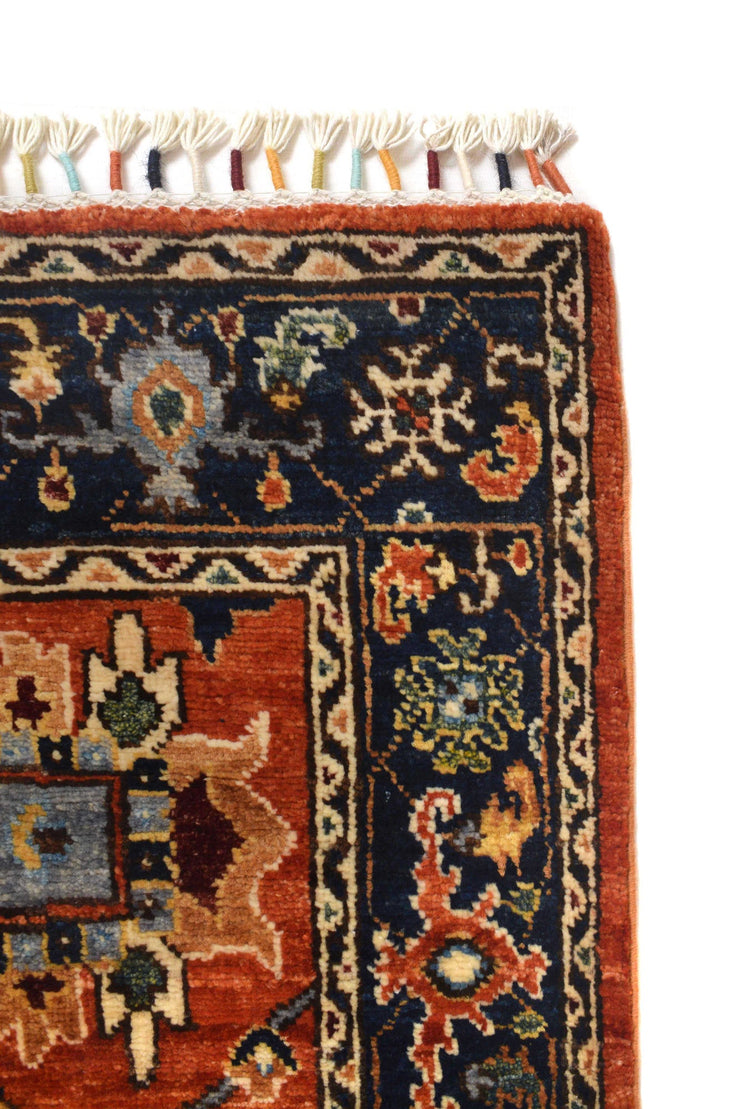 3' x 12' Super Kazak Runner Rug