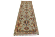 3' x 10' Super Kazak Runner Rug