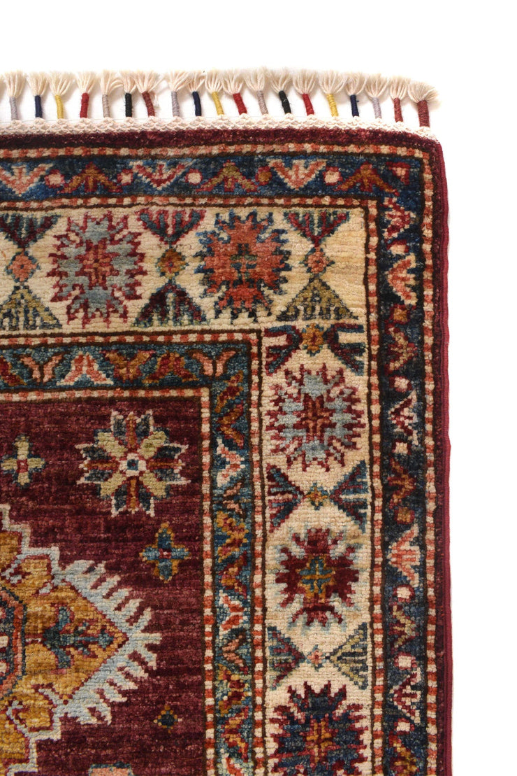 3' x 8' Super Kazak Runner Rug