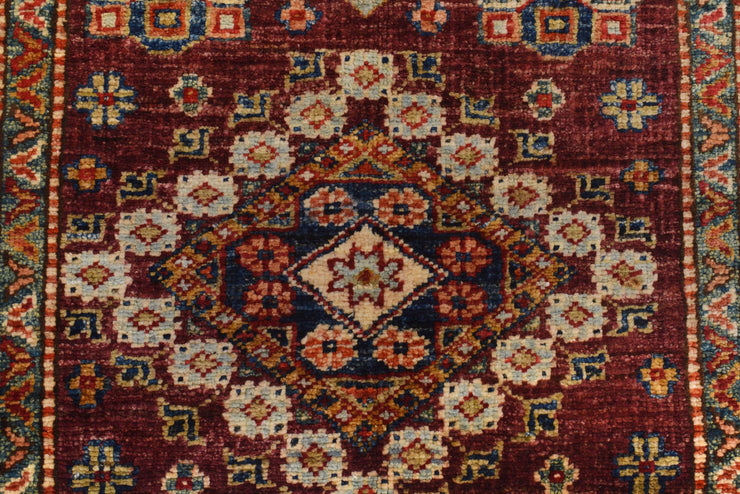 3' x 8' Super Kazak Runner Rug