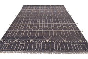 7.10 x 10.6 Handmade Contemporary Moroccan Wool Rug