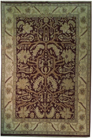 11' x 14' Walnut Brown Agra Rug