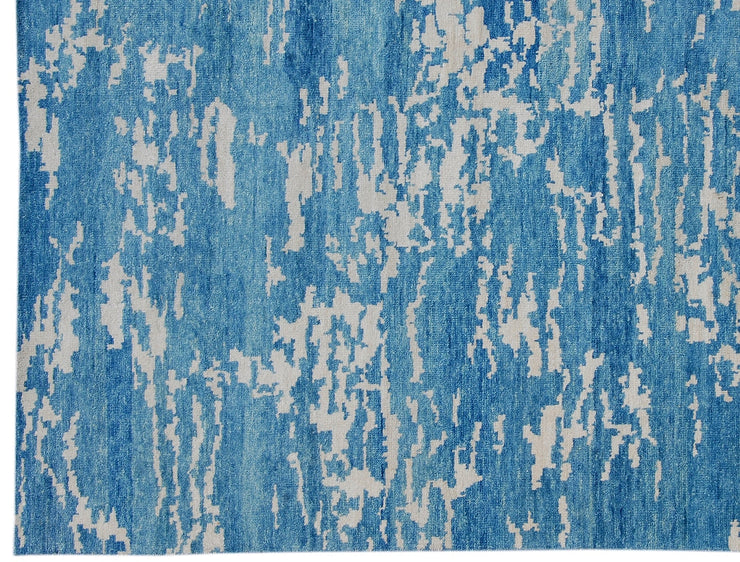 8' x 10' Blue Transitional Modern Rug