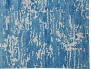 8' x 10' Blue Transitional Modern Rug