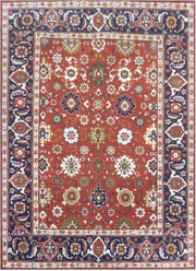 9' x 12' Red Serapi Rug