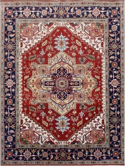 9' x 12' Red Serapi Rug