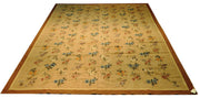 10' x 14' Beige Fine Flat-woven Aubusson Rug