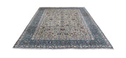 10' x 13' Grey Authentic Persian Kashan Rug