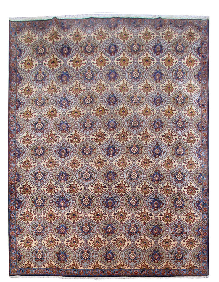 11x14 UNUSUAL Persian Isfahan Modern/ Traditional Rug - Iran 80842 - bestrugplace