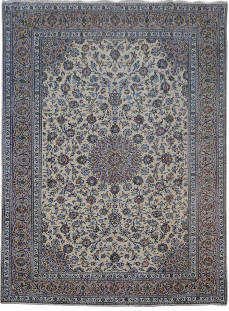 10' x 14' Persian Signed Kashan Rug