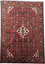 5x7 Authentic Hand-knotted Persian Hamadan Rug - Iran - bestrugplace