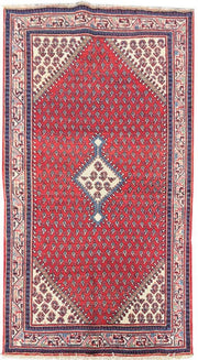 4x7 Authentic Hand-knotted Persian Hamadan Rug - Iran - bestrugplace