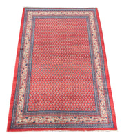 5' x 7' Red Persian Hamadan Rug