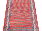 5' x 7' Red Persian Hamadan Rug