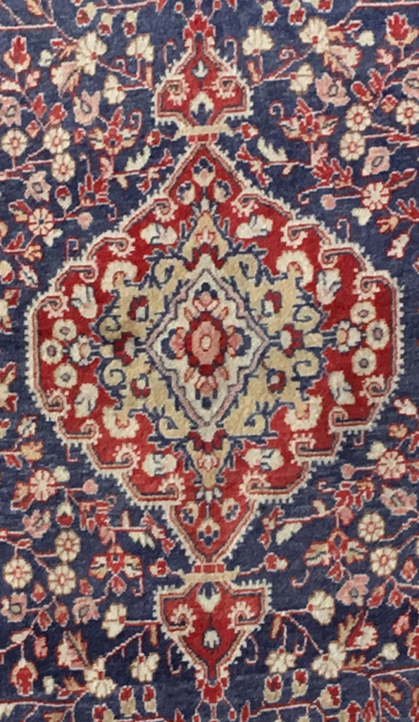 4' x 7' Navy Blue Persian Jozan Rug