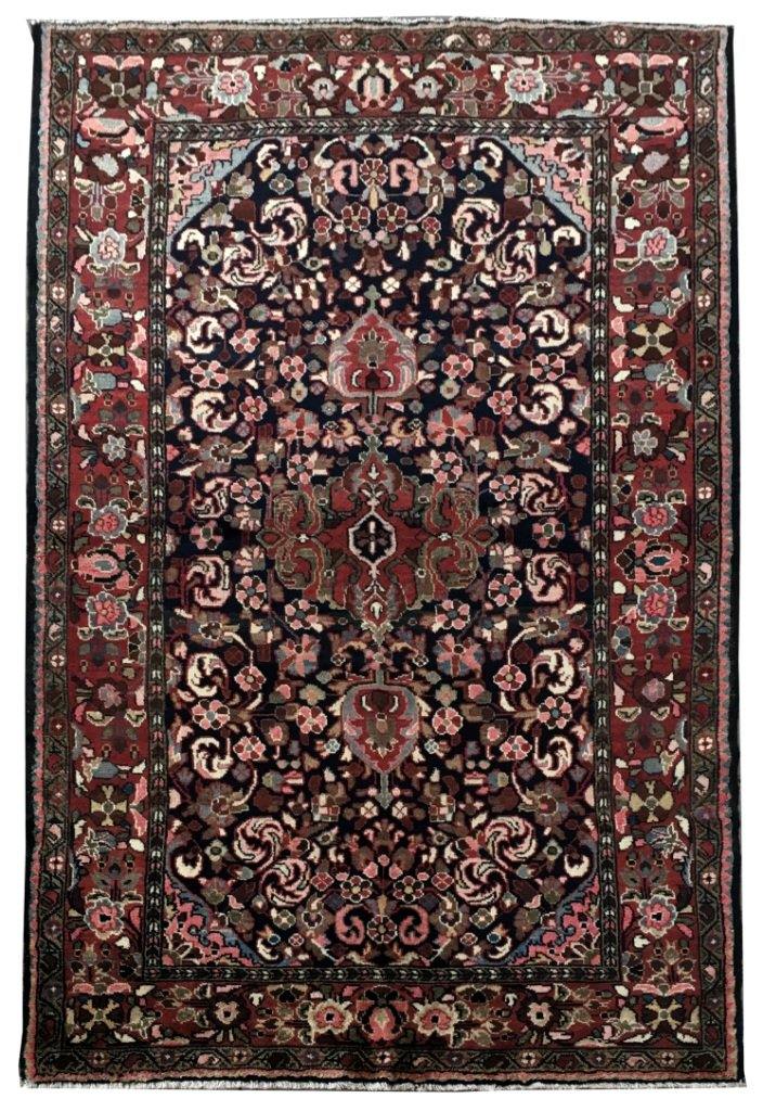 5x7 Authentic Hand-knotted Persian Borchelu Rug - Iran - bestrugplace