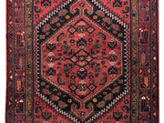 4' x 7' Red Persian Zanjan Rug