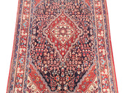 5' x 7' Red Persian Jozan Rug