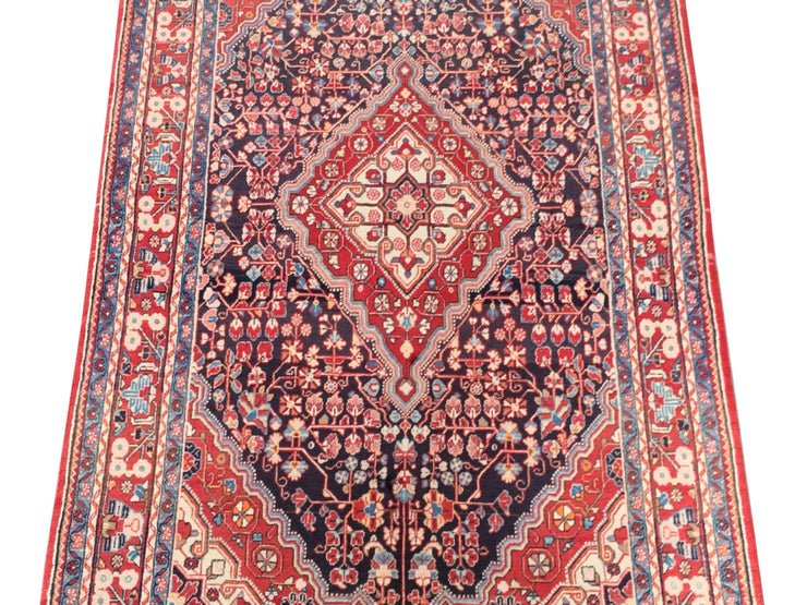 5' x 7' Red Persian Jozan Rug