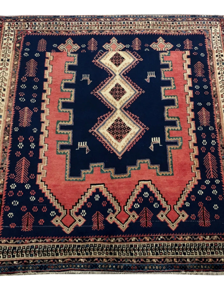 5' x 5' Persian Sirjan Rug