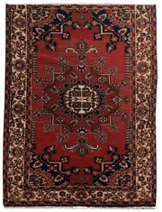 4x6 Authentic Hand-knotted Persian Hamadan Rug - Iran - bestrugplace