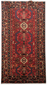 6' x 10' Red Persian Bakhtiari Rug