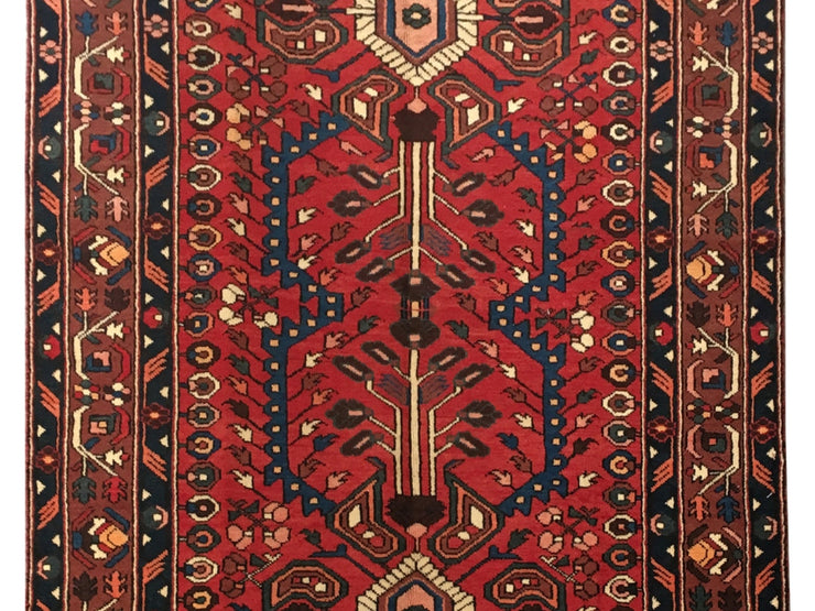 6' x 10' Red Persian Bakhtiari Rug