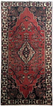 6' x 10' Maroon Persian Hamadan Rug