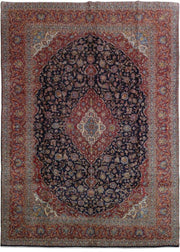 10x14 Authentic Hand-knotted Persian Kashan Rug - Iran - bestrugplace