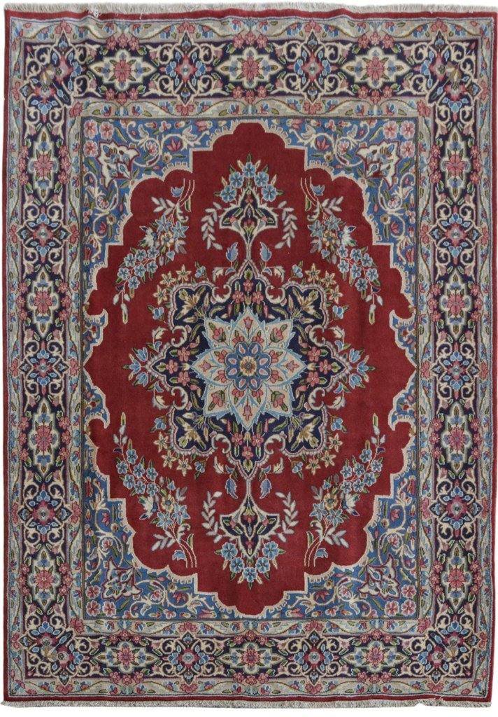 7x9 Authentic Hand-knotted Persian Kerman Rug - Iran - bestrugplace