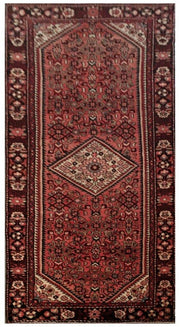 Luxurious 4x10 Authentic Hand-knotted Persian Borchelu Rug - Iran - bestrugplace