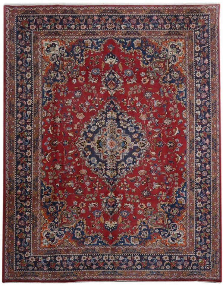 Luxurious 10x13 Authentic Hand-knotted Persian Sabzevar Rug - Iran - bestrugplace