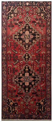 4x8 Authentic Hand-knotted Persian Hamadan Rug - Iran - bestrugplace