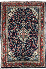 5x7 Authentic Hand-knotted Persian Hamadan Rug - Iran - bestrugplace