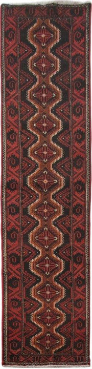 2x10 Authentic Hand-knotted Persian Baluch Rug - Iran - bestrugplace