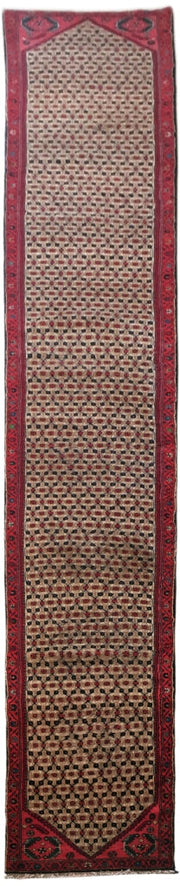 2' x 16' Beige Persian Kolyaei Rug