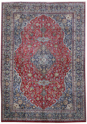 11' x 16' Red Persian Najafabad Esfahan Rug