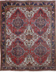 10x12 Authentic Hand-knotted Persian Heriz Rug - Iran - bestrugplace