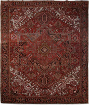 12x14 Authentic Hand-knotted Persian Heriz Rug - Iran 82257 - bestrugplace