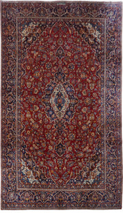 10' x 16' Red Persian Kashan Rug