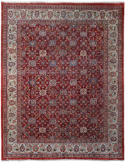 SQuAR ISH 12x13 Authentic Persian Mahal Sarouk Rug - Iran 82312 - bestrugplace