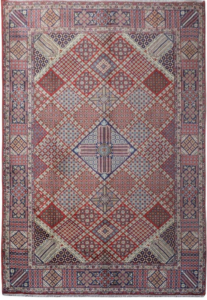 14x10 Unusual Hand-knotted Persian Isfahan Wool Rug - Iran 82317 - bestrugplace