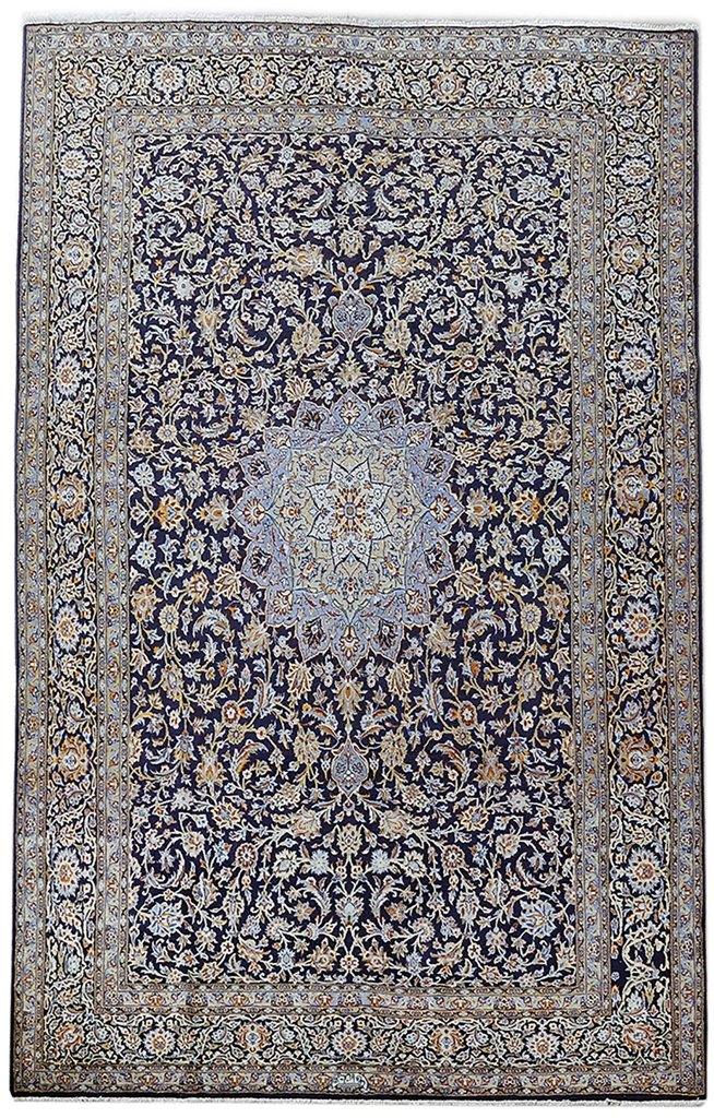 10x16 Authentic Hand-knotted Persian Signed Kashan Rug - Iran - bestrugplace