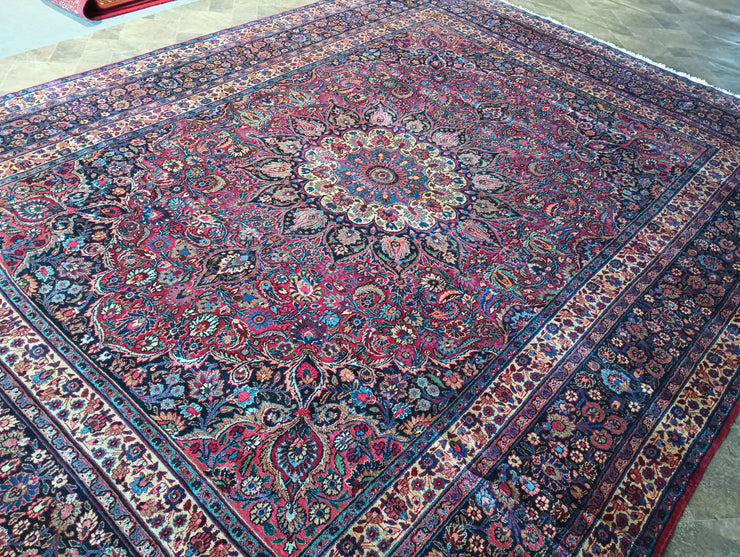 10' x 14' Genuine ANTIQUE Persian Khorasan Sheik Safi Rug AMAZING CARPET