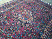 10' x 14' Genuine ANTIQUE Persian Khorasan Sheik Safi Rug AMAZING CARPET